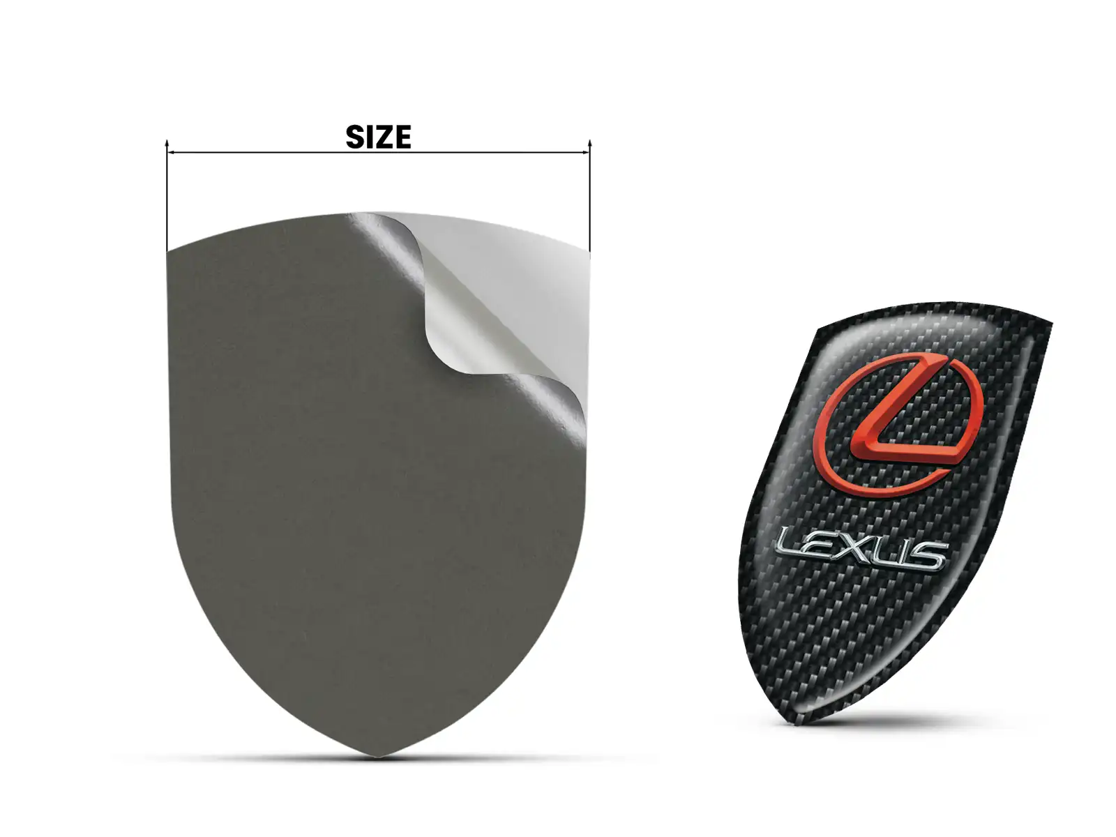 Lexus Vinilos Laterales Auto Máximo Resistentes Modernos Estilo